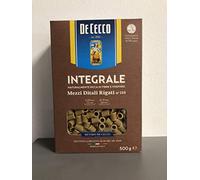 De Cecco Mezzi Ditali Rigati integrali n 159 wholemeal Italian Pasta 500g