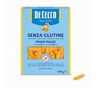 De Cecco Penne Rigate No. 41 Gluten Free Pasta, 400g | Premium, Bronze Drawn, Italian