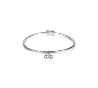 de cheville en argent sterling pour femme à jingle antique pour femme Chaîne de jambe solide de cheville cloche