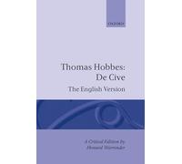 De Cive: The English Version: III (Clarendon Edition of the Works of Thomas Hobbes)