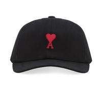 De Coeur Embroidery Cap - female - Ami Paris - Hats & Caps - Black - ONE SIZE - Accessories ONE SIZE