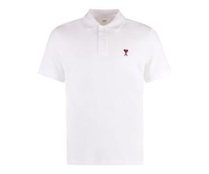 De Coeur Polo - female - Ami Paris - Polo Shirts - White - S - Tops S