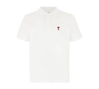 De Coeur Polo Shirt - male - Ami Paris - Polo Shirts - White - XL - Tops XL