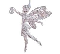 De Copos De Nieve Y Lazos Navideños para Árbol De Navidad - Colgantes Brillantes De Ángel para Fiestas, Bodas, Decoración De Puerta, Techo, Patio, Jardín, Vivero Y Hogar