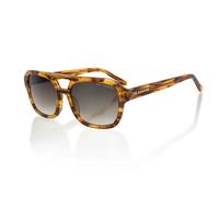 De-Gamme Rome - Brown Rectangle Polarized Sunglasses