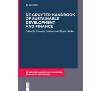 De Gruyter Handbook of Sustainable Development and Finance