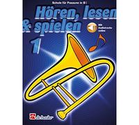 De Haske Hören, Lesen, Spielen, Band 1 Posaune in B - Didactic for Copper
