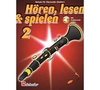 De Haske Listening, Reading, Playing, Volume 2 Clarinet (Oehlers) - School Work for Woodwind Instruments