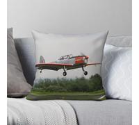 De Havilland Canada DHC-1 Chipmunk Touchdown Square Pillowcase Polyester Linen Velvet Printed Zip Pillow Case Bed Cushion Cover