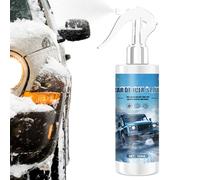 De-Icer Spray for Car Windows, 100 ml Ice Remover, Defrosting Fluid, Quick-Acting De-Icing Spray for Cars, for Cleaning Iced Car Windows, Locks, Door Seals, Shi