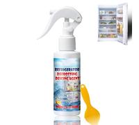 De-Icer Spray for Freezer, 120 ml Defrost Spray for Freezer with Scraper, De-Icer Spray for Fridge Freezer, De-Icing Quick Frost for Fridges, Freezers (1 Piece)