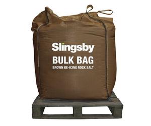 De-Icing Rock Salt Bulk Bag Brown 900kg 384060