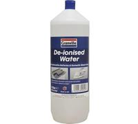 De-Ionised Water, 1L, for Automotive Batteries, Steam Irons, High Purity Top-Up Solution, Made in UK