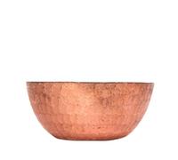 De Kulture Hand Made Pure Copper Votive T Light Holder Candle Bowl Diya | Ideal for Home Table Decoration, 2.5X 1 (DH) inches, Copper Color (Set of 3)