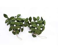 De Kulture Works Hand Made Showpiece Mistletoe Decorative for Home Decoration 5x5x6 (LWH) Inches, Set of 2