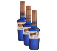 De Kuyper Blue Curacao Liqueur 50cl Pack of 3