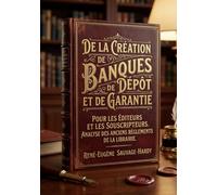 De la création de banques de dépôt et de garantie: Une analyse des enjeux de la création de banques de dépôt et de garantie pour les éditeurs et les souscripteurs au XIXe siècle.