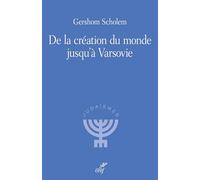 De la création du monde jusqu'à Varsovie: nouvelle édition (2026)