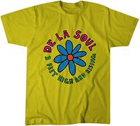 De La Soul 3 Feet High and Rising Promo T-Shirt Hip-Hop Native Tongu Tee Yellow XL