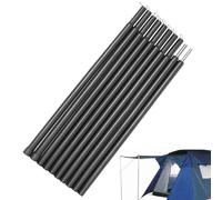 de la tienda: postes de de campamento, varillas de Hierro ajustables | Bar de soporte de telescópica, de cobertura de codo de hamaca para EL Refugio de solar para acampar