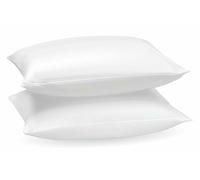 De Lavish Duck Feather & Down Pillows 2 Pack Pillows For Head Neck Back Support Pain Relief Hotel Quality Soft Filling Comfortable Washable Standard Size 50x70cm