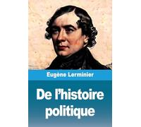 De l'histoire politique