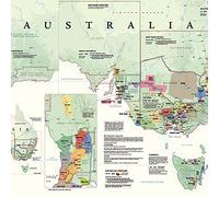 De Long Wine Map of Australia