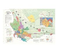 De Long Wine Map of South Africa