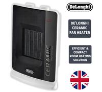 Delonghi Electric Fan Heater, Ceramic Heaters for Home 2 in 1 Hot & Cold Air