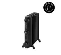 De'Longhi 2kW Oil Filled Radiator Black EU Plug