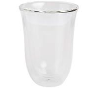 De’Longhi Delonghi 5513214611 Coffee Glass Transparent 2 Pieces (E) 220 ml - Coffee Glasses (Transparent, Glass, 2 Pieces (E), Clear, 220 ml, 117 mm)