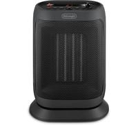 De'Longhi Capsule You & Me Oscillating Fan Ceramic Heater 2kW, Display, Timer, Remote, Eco Function - HFXR40T20.G - Dark Grey