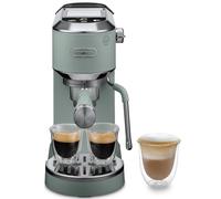 De’Longhi EC890.GR Dedica Duo - Green Manual Espresso Machine with Adva EC890.GR