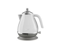 De’Longhi Icona Capitals Kettle, 1.7L, Stainless Steel, Sydney White, KBOC3001.W