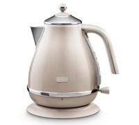 De’Longhi Icona Metallics electric kettle 1.7 L 3000 W Beige
