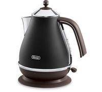 De’Longhi KBOV 2001.BK electric kettle 1.7 L 2000 W Black, Brown