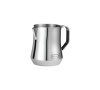 De'Longhi Milk Frothing Pitcher, Stainless Steel, 17 Ounce (500 ml), Barista Tool, Frother Jug for Espresso Machine Coffee Cappuccino Latte Art, DLSC069