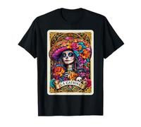De Los Muertos La Catrina Day of The Dead Sugar Skull Women T-Shirt