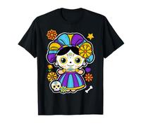 De Los Muertos La Catrina Day of The Dead Sugar Skull Women T-Shirt