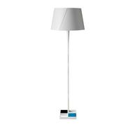 De-Lux D4 Floor Lamp Blue & Matt White