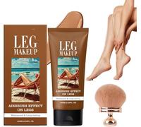 De Paris Leg Makeup, Miracle De Paris Body Coverage Perfector, Waterproof All Over Complexion Perfector With Extra Large Body Makeup Brush, Long Lasting Wear, Skin-Nourishing (03#)