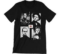 De&Peche M&ode Band Poster Printed Men T-Shirt Colour11 Black
