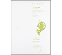 De Pre: 20 etudes pour le Cor grave (20 Studies for Low Horn), ed. Leloir