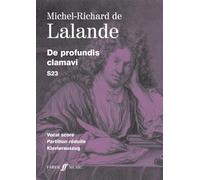 De Profundis Clamavi: (Vocal Score) (Faber Edition)