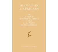 de Quelques Hommes Illustres Chez Les Arabes Et Les Hebreux: 16 (Bibliotheque Scolastique)