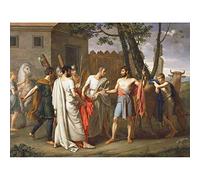 De Ribera Cincinnatus Abandons Pflug Gemälde ungerahmt Wandbild Kunstdruck Poster Home Decor Premium