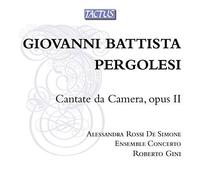 De Simoneensemble Concgini - Pergolesi: Cantate Da Camera [CD]