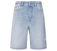 DIESEL Shorts Woman color Blue - Size: 25 - female