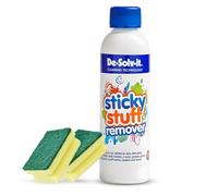 De.Solv.it Sticky Stuff Remover Liquid 250ml with 2 Sponges - Biodegradable Adhesive & Sticker Remover