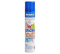 De-Solv It Sticky Stuff Remover - Multi-Surface Adhesive, Gum, and Stain Cleaner, Ideal for Vertical Surfaces, Removes Tar, Tape, Grime, Wax, Crayon, and More Blue - 200ml